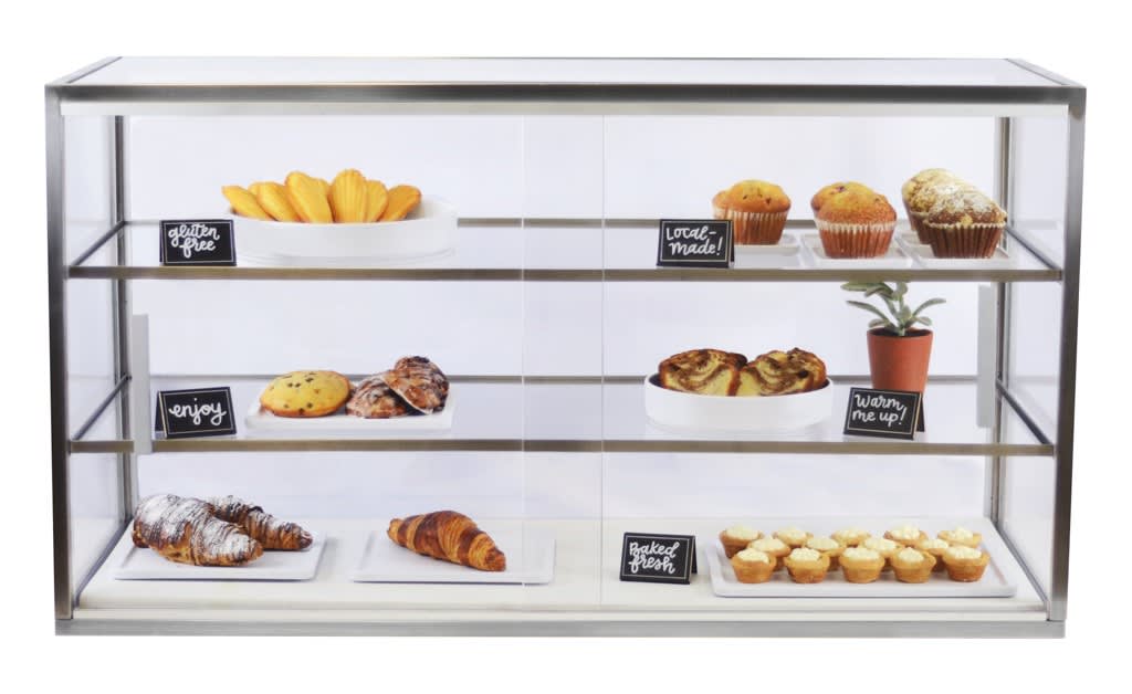 Cal-Mil 22323-55 Stainless Large Format Bakery Case