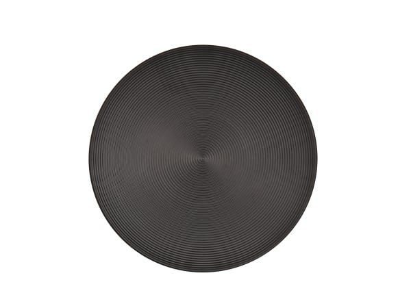 Cal-Mil 24110-8-13 Charlotte 8" Plate-Black 6/Case