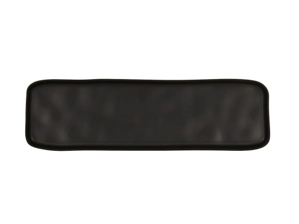 Cal-Mil 24120-206-13 Carmel 20X6X.75 Platter-Black 3/Case