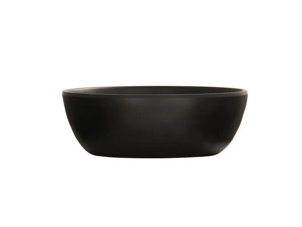 Cal-Mil 24121-5-13 Carmel 12Oz Soup Bowl-Black 6/Case