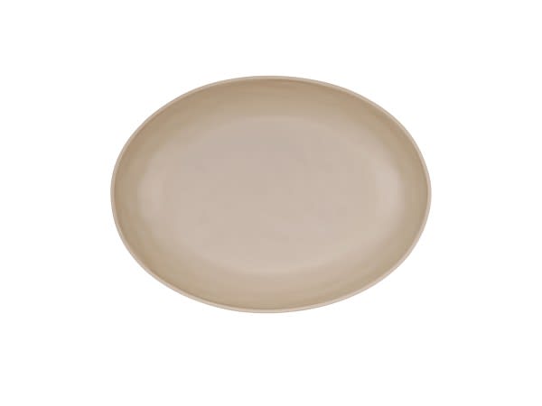 Cal-Mil 24122-1216-125 Carmel 12X16 Platter-Taupe 3/Case