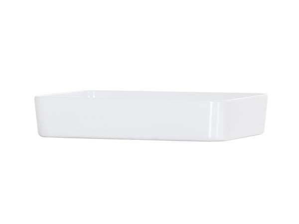 Cal-Mil 24132-96-15 White Bento Box Insert-9X6 6/Case