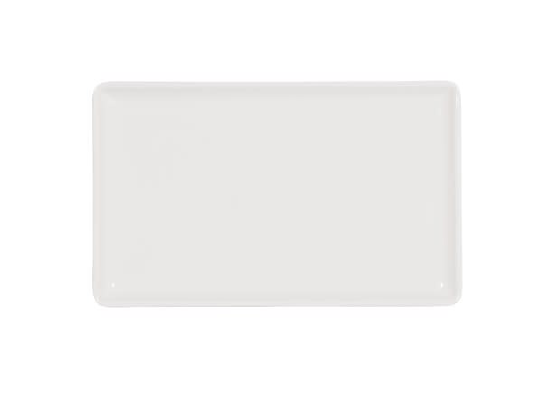 Cal-Mil 24304-610-15 Square 6X10 White Platter 6/Case