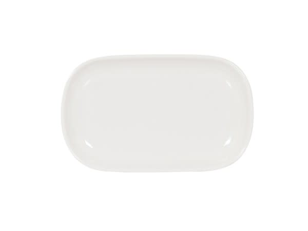 Cal-Mil 24305-74-15 Oval 7X4 White Plate 6/Case