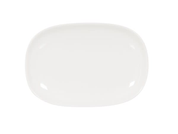 Cal-Mil 24305-812-15 Oval 8X12 White Plate 6/Case