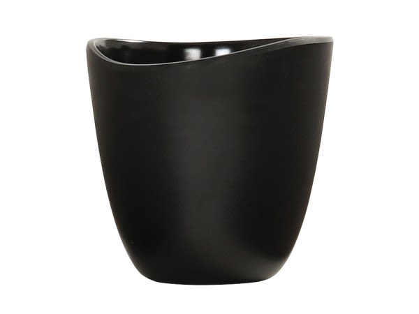 Cal-Mil 24405-24-13 Bali Dressing Crock-24Oz Black 6/Case