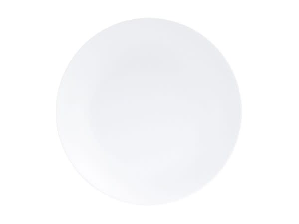 Cal-Mil 22390-7-15 7" White Melamine Plate 6/Case