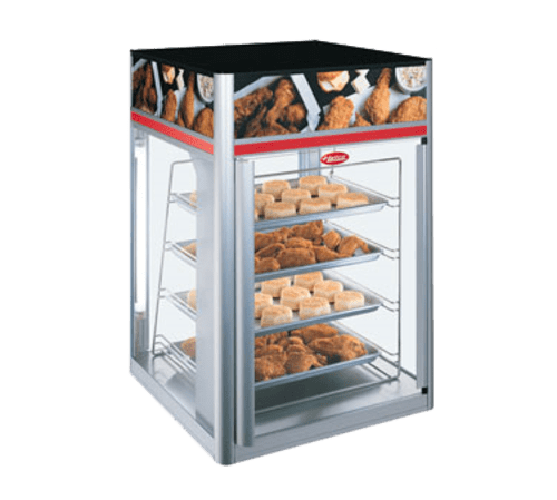 Hatco FSDT2X-1 Flav-R-Savor® 4-Tier Pass-Thru Hot Food Merchandiser, 120V