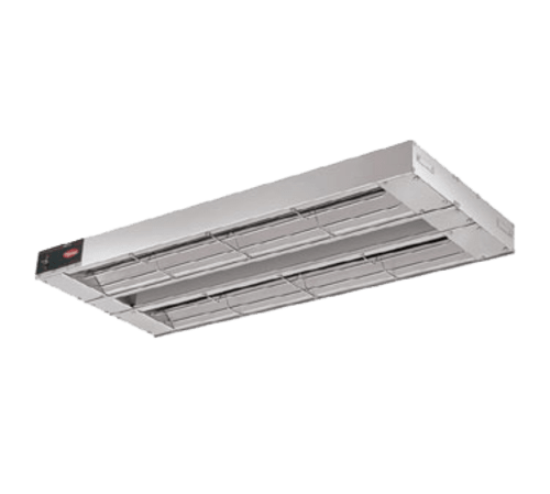 Hatco GRAH72D Glo-Ray® 72" Infrared Strip Heater with Double Heater Rod Housing and Toggle Switch, 120V