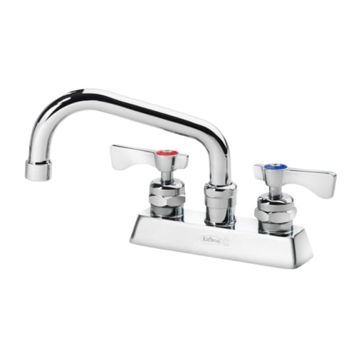 Krowne 15-306L-W-E6 Royal Series Deck Mount Faucet w/ 6" Swing Spout, 4" Centers