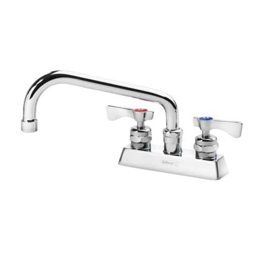 Krowne 15-308L Royal Series Deck Mount Faucet w/ 8" Swing Spout, 4" Centers