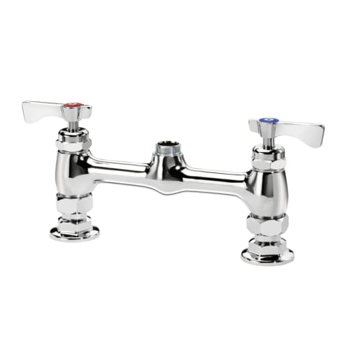 Krowne 15-8XXL Royal Series Deck Mount Faucet Base, No Spout, 8" Centers