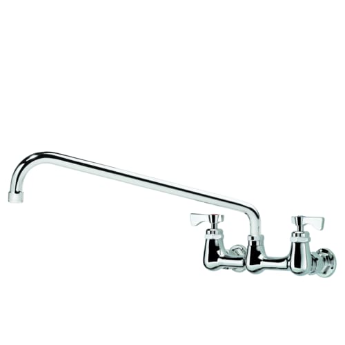Krowne 14-816L Royal Series Wall Mount Faucet w/ 16" Swing Spout, 8" Centers