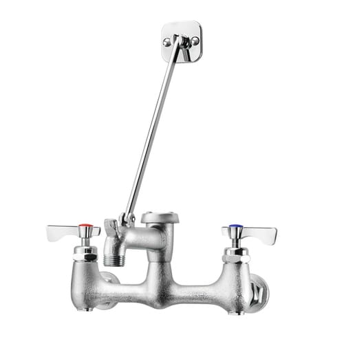 Krowne 16-127 Royal Series Wall Mount Faucet w/ 6.5" Cast Spout, 8" Centers
