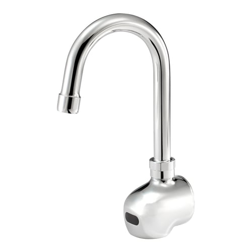 Krowne 16-190 Royal Series Wall Mount Electronic Faucet w/ 4.5" Gooseneck Spout, Single Hole