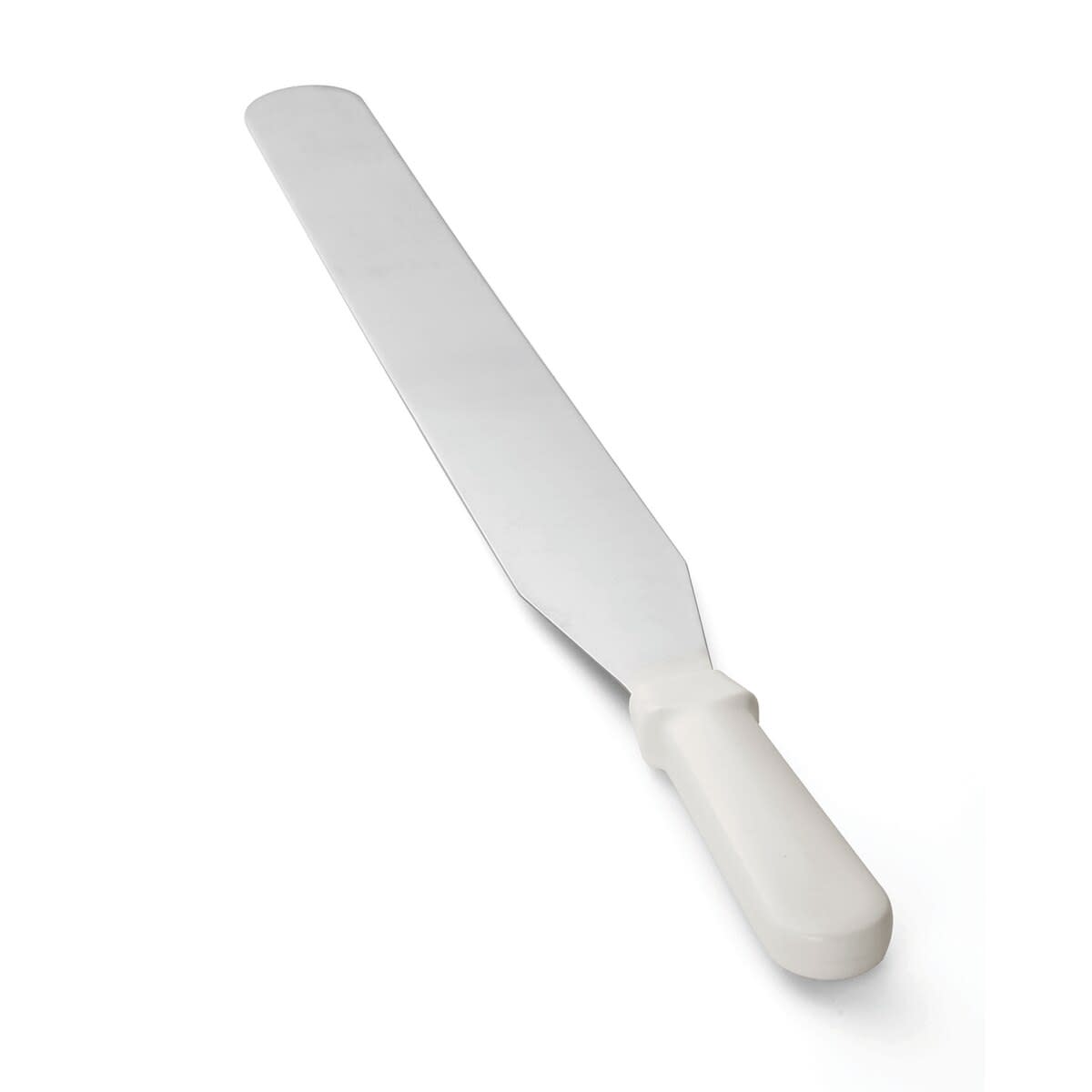 Tablecraft 4214 19" Icing Spatula, 14" Blade, White