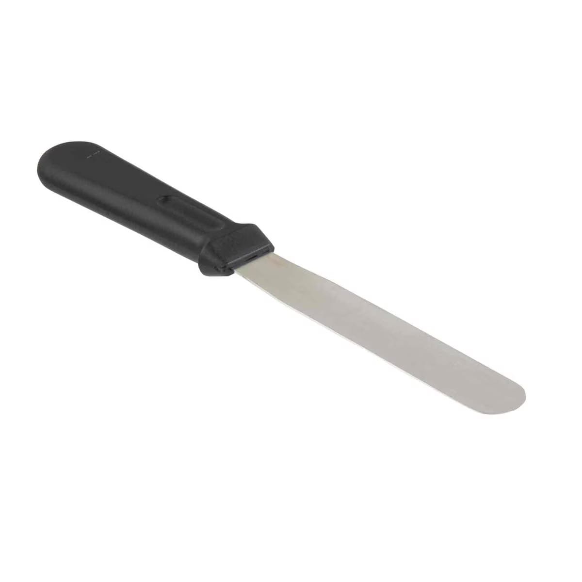 Tablecraft 10941 19" Icing Spatula, 14" Blade, Black