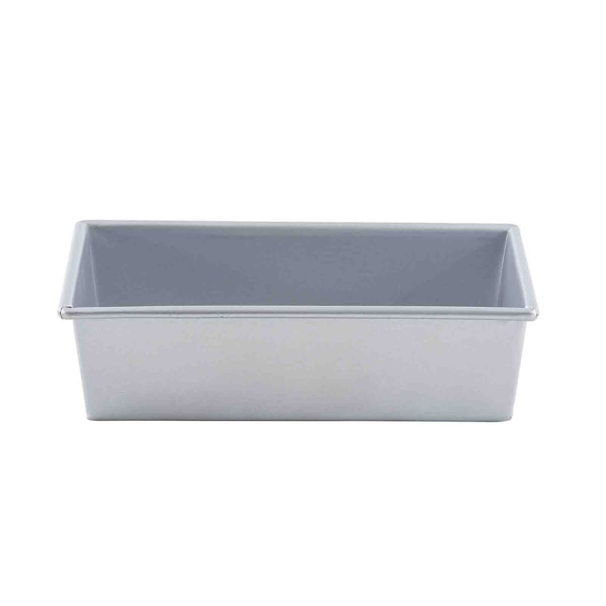 Tablecraft 12482 12-3/4" x 5" Non-Stick Loaf Bread Pan, Aluminized Steel