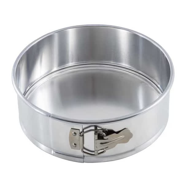 Tablecraft 12484 9-1/2" Round Springform Pan, Aluminum
