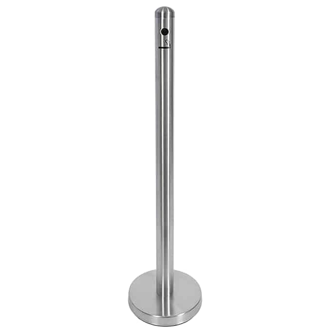 American Metalcraft SPRV1 Securit™ Brushed Stainless Steel Smoker Pole, 40"H x 9-3/4" Diam.