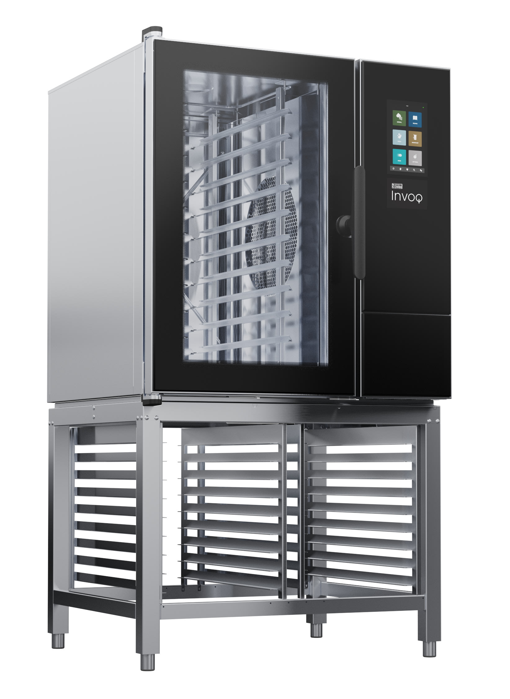 Blodgett 101BE INVOQ Half Size Electric Combination Oven, 208V, 10-Pan Capacity