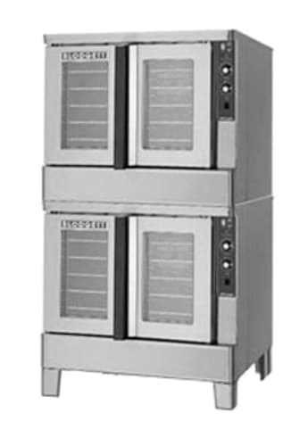 Blodgett ZEPH-200-E DBL Zephaire Double Bakery-Depth Electric Convection Oven, 240V, Single Phase