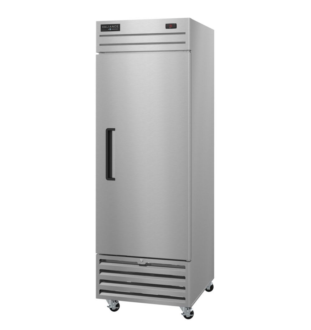 Hoshizaki Valiance VR1A-FS Reach-In Refrigerator, Single Section Upright, Full Stainless Door with Lock