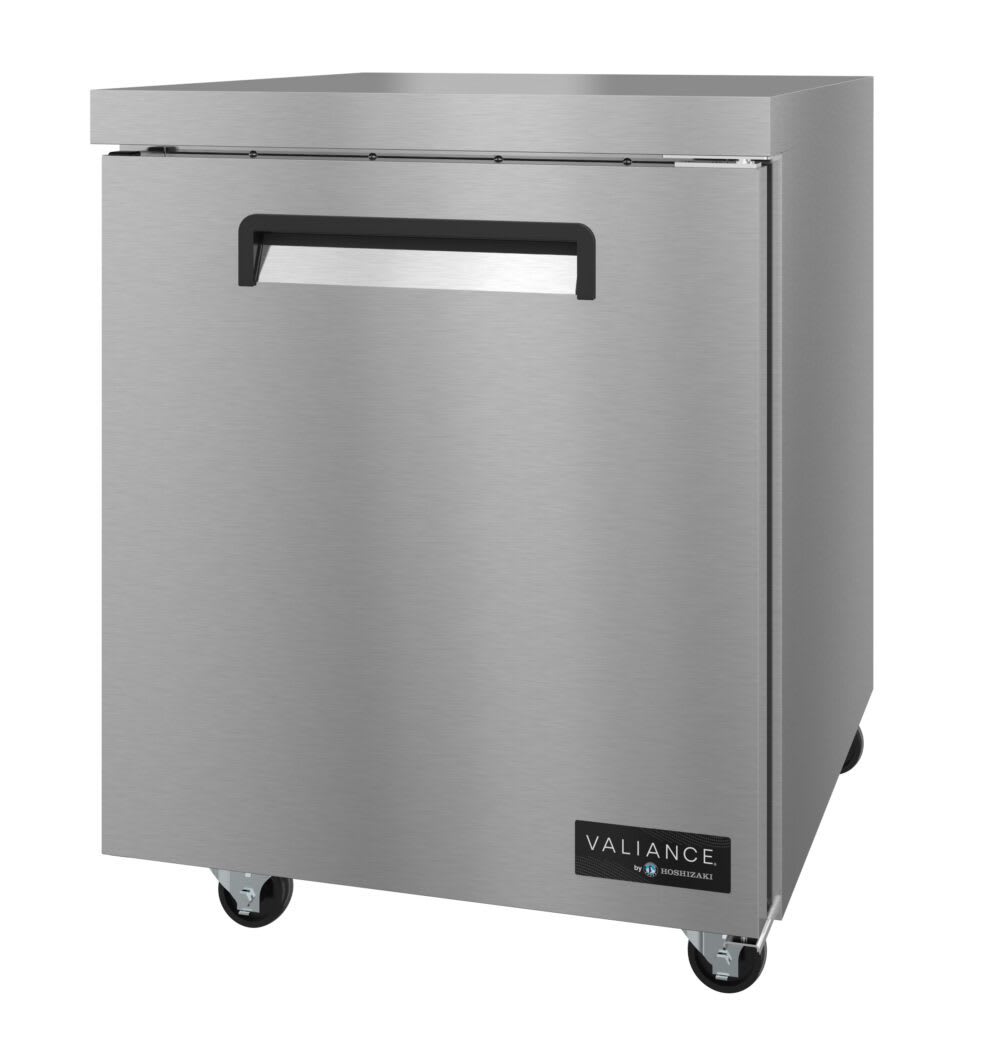 Hoshizaki Valiance VUF27A Undercounter Freezer, Single Section, Stainless Door