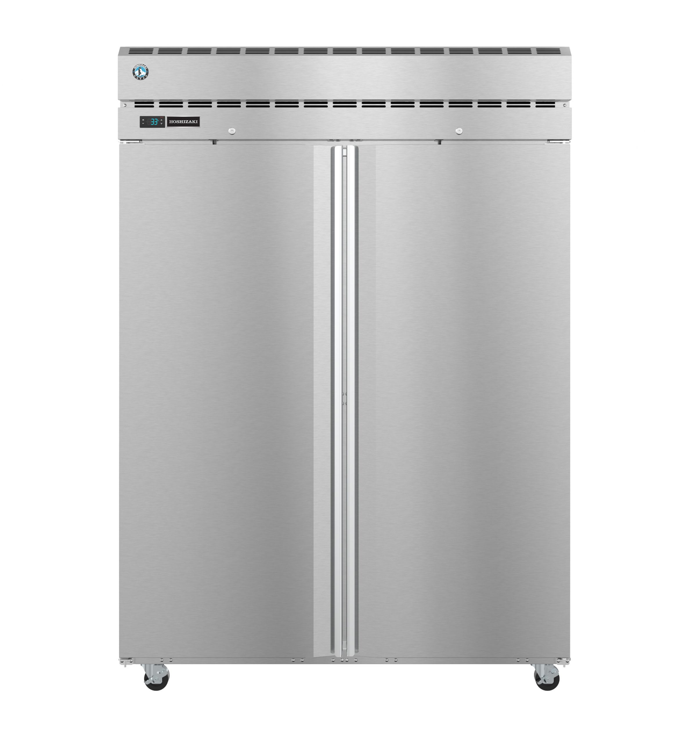 Outlet Hoshizaki PT2A-FS-FS 55" Pass-Thru Refrigerator with Two Solid Front/Two Solid Rear Doors