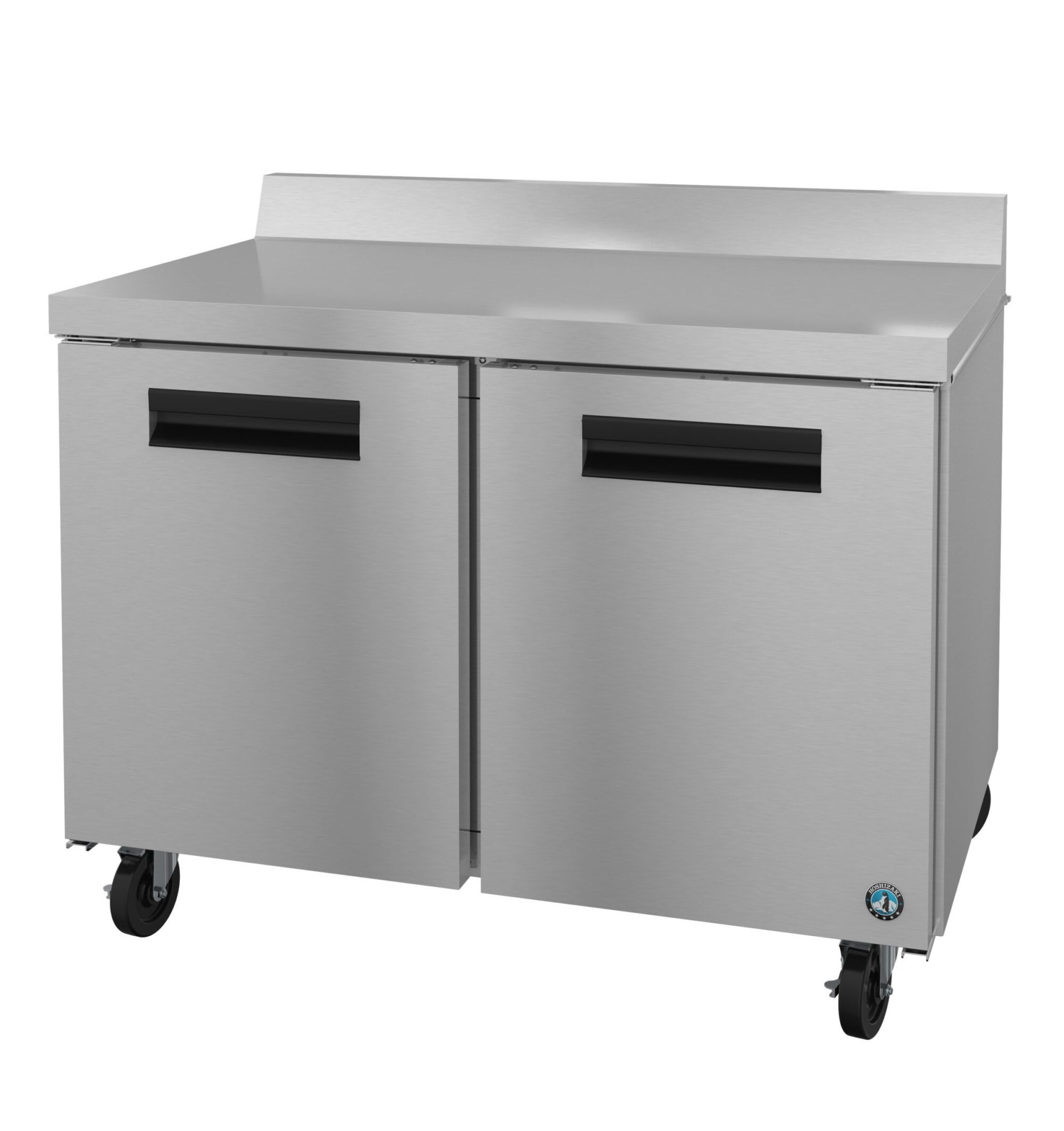 Outlet Hoshizaki WR48B Refrigerator, Two Section Worktop, Stainless Doors