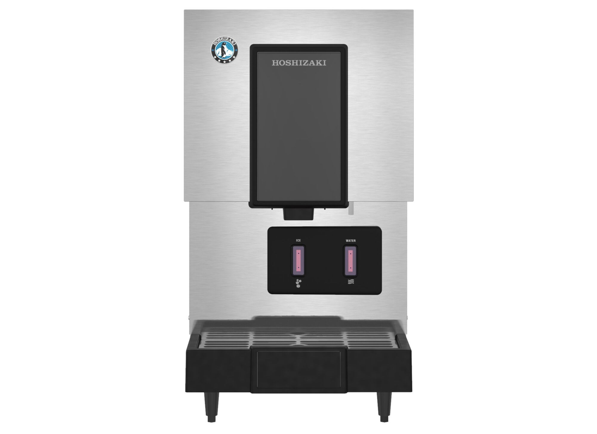 Outlet Hoshizaki DCM-271BAH-OS Cubelet Icemaker, Air-Cooled, Hands Free Dispenser, Built-in Storage Bin