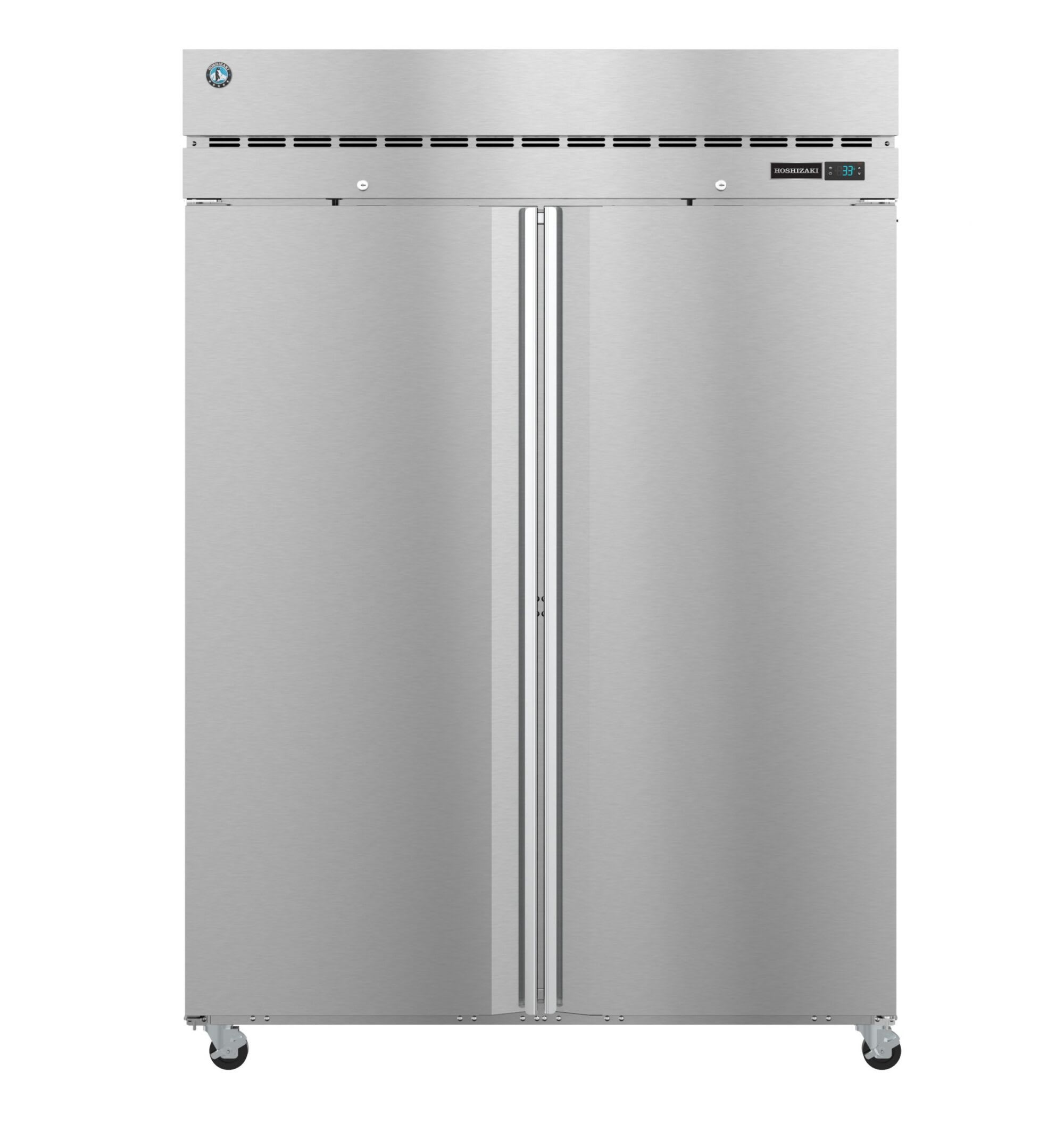 Outlet Hoshizaki R2A-FS 55" Reach-In Refrigerator with Two Solid Doors