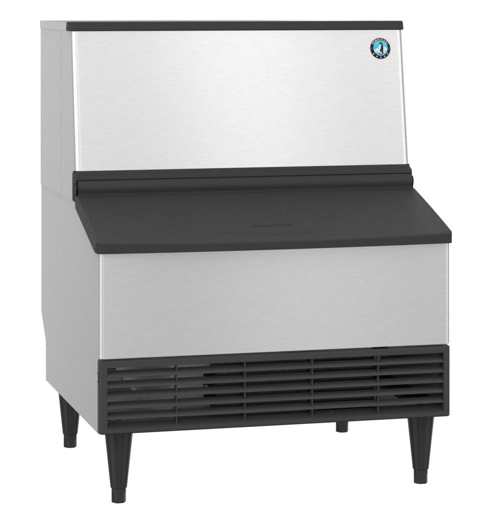 Outlet Hoshizaki KM-301BAK 30" Air-Cooled Crescent Cube Ice Machine with Bin, 285 lbs./Day