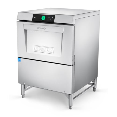 Hobart LXGNR-30 LXGn Advansys High Temperature Undercounter Glass Washer, 30 Racks/Hour