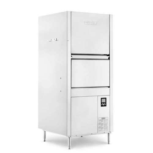 Hobart PW10N-BAS-2 PWn Series High Temperature Pot and Pan Washer, 20 Racks/Hour, 480V, Three Phase