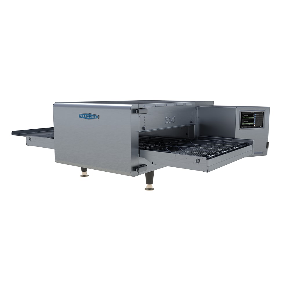 TurboChef HCT-9500-504-V 48"L Electric Countertop Conveyor Oven with 9-1/2" x 9-1/2"W Split Belt, Ventless, 208/240V, Three Phase