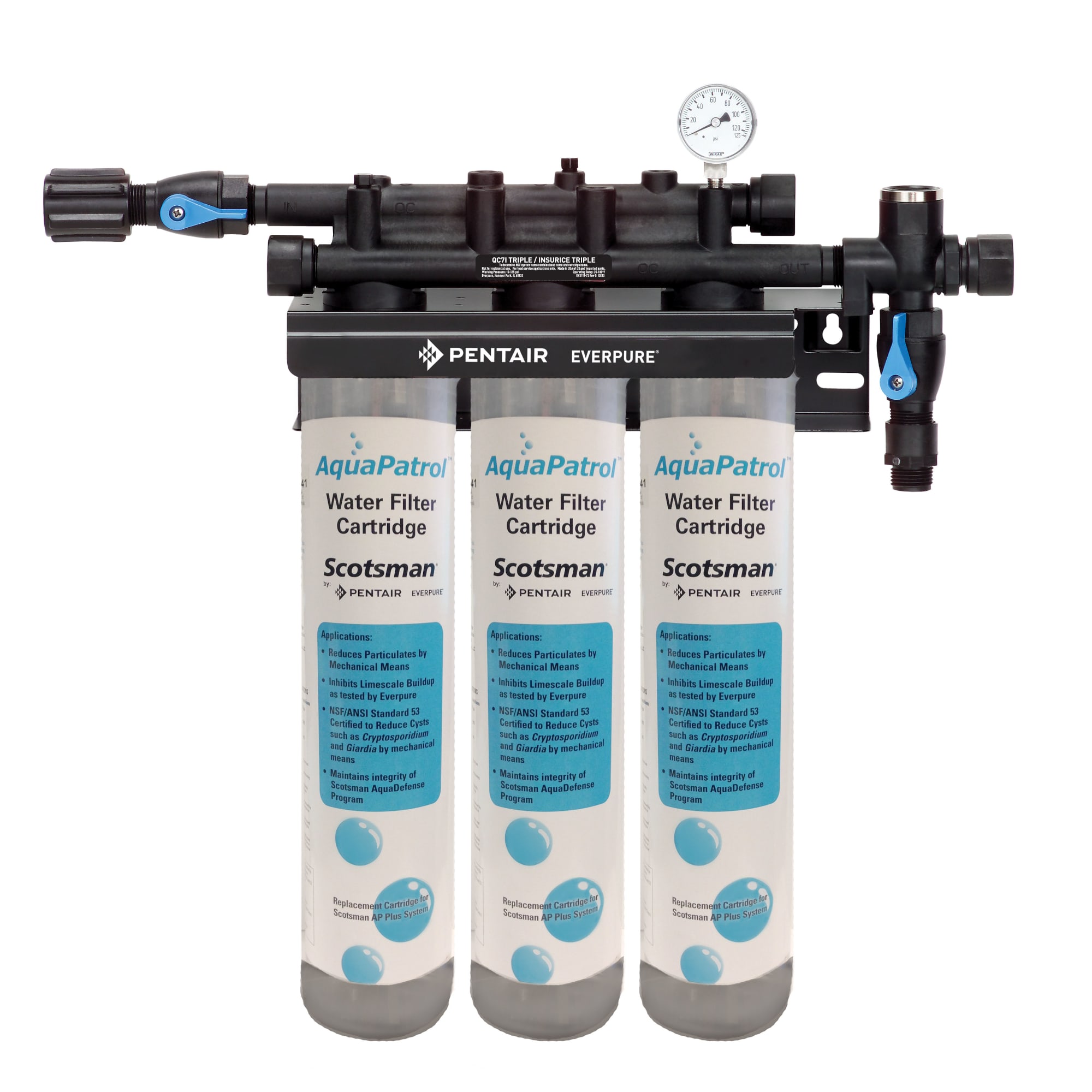 Scotsman AP3-P AquaPatrol™ Triple Water Filtration System