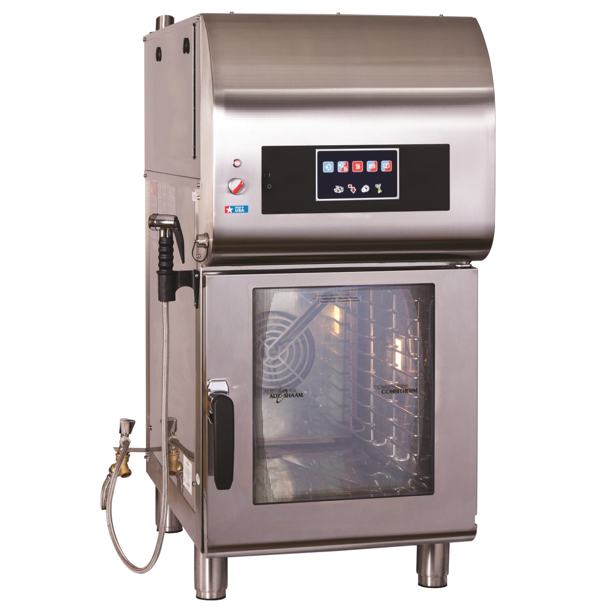 Alto-Shaam CTX4-10EVH Combitherm® Full Size Electric Countertop Combination Oven with Ventless Hood, 208V, Single Phase