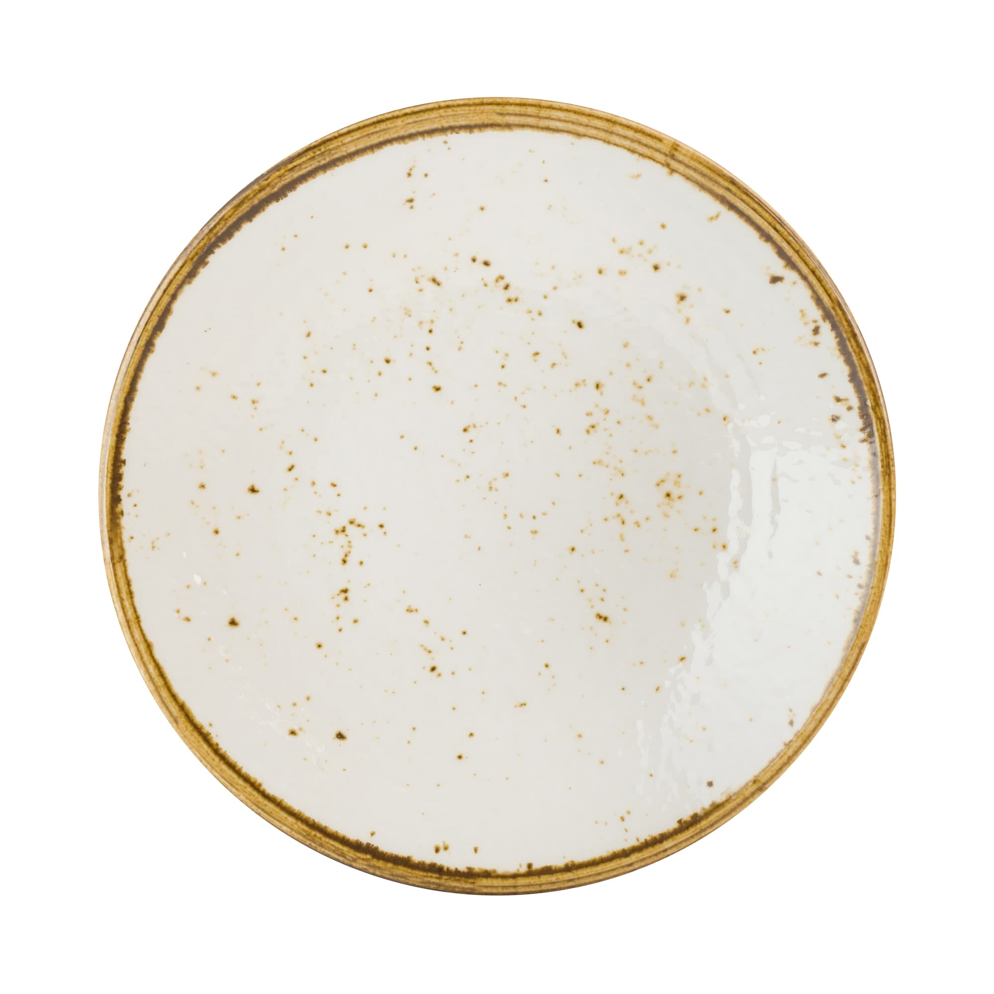Steelite 68A540EL788 Creations Craft 8-1/2" Round White Coupe Rim Plate