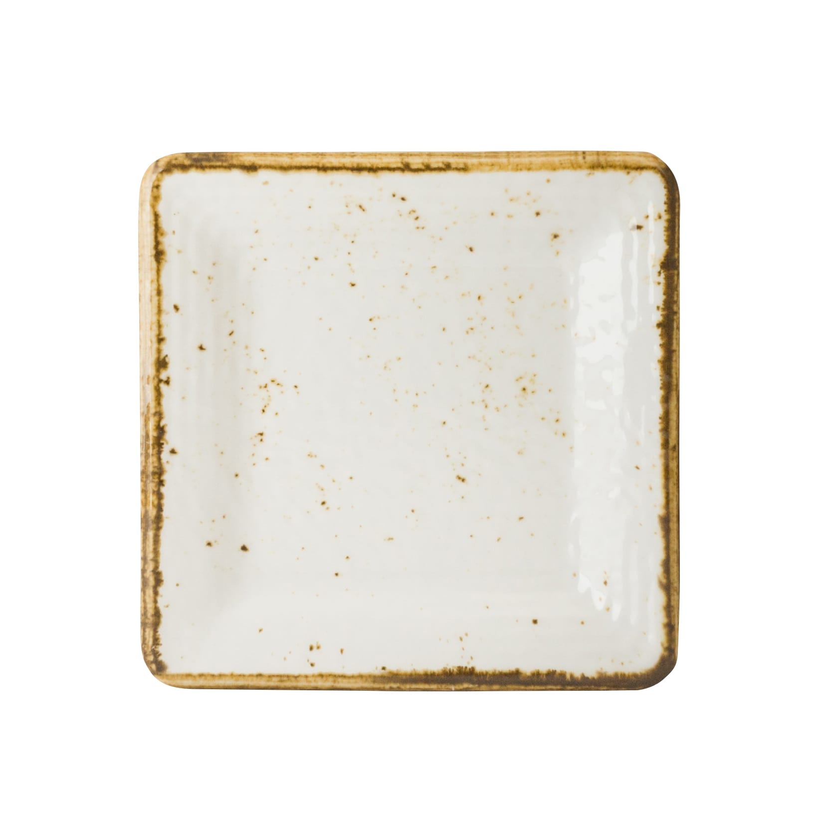 Steelite 68A540EL791 Creations Craft 5" Square White Coupe Rim Plate
