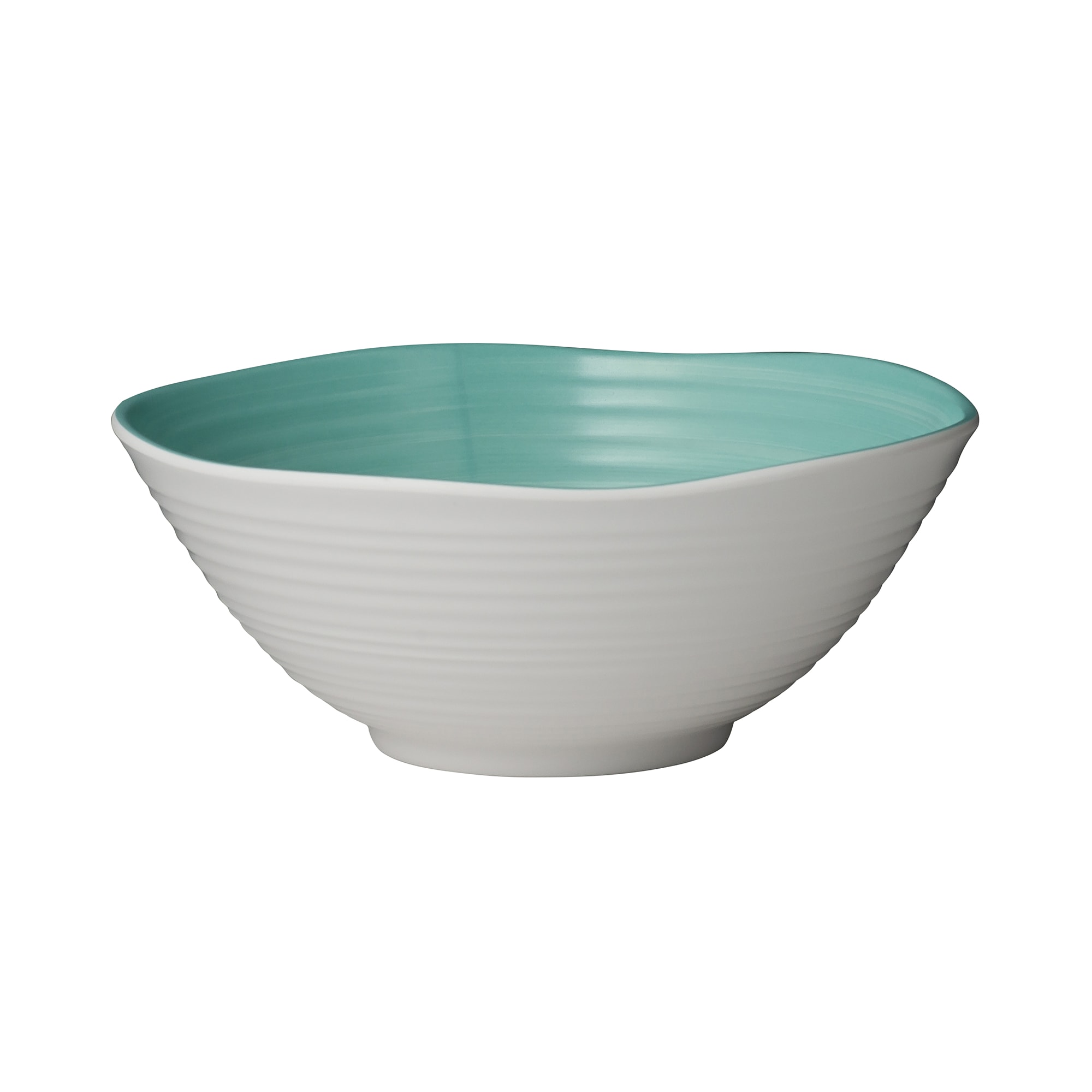 Steelite 7126TM071 Creations Revel 29 oz. Round Turqoise Bowl
