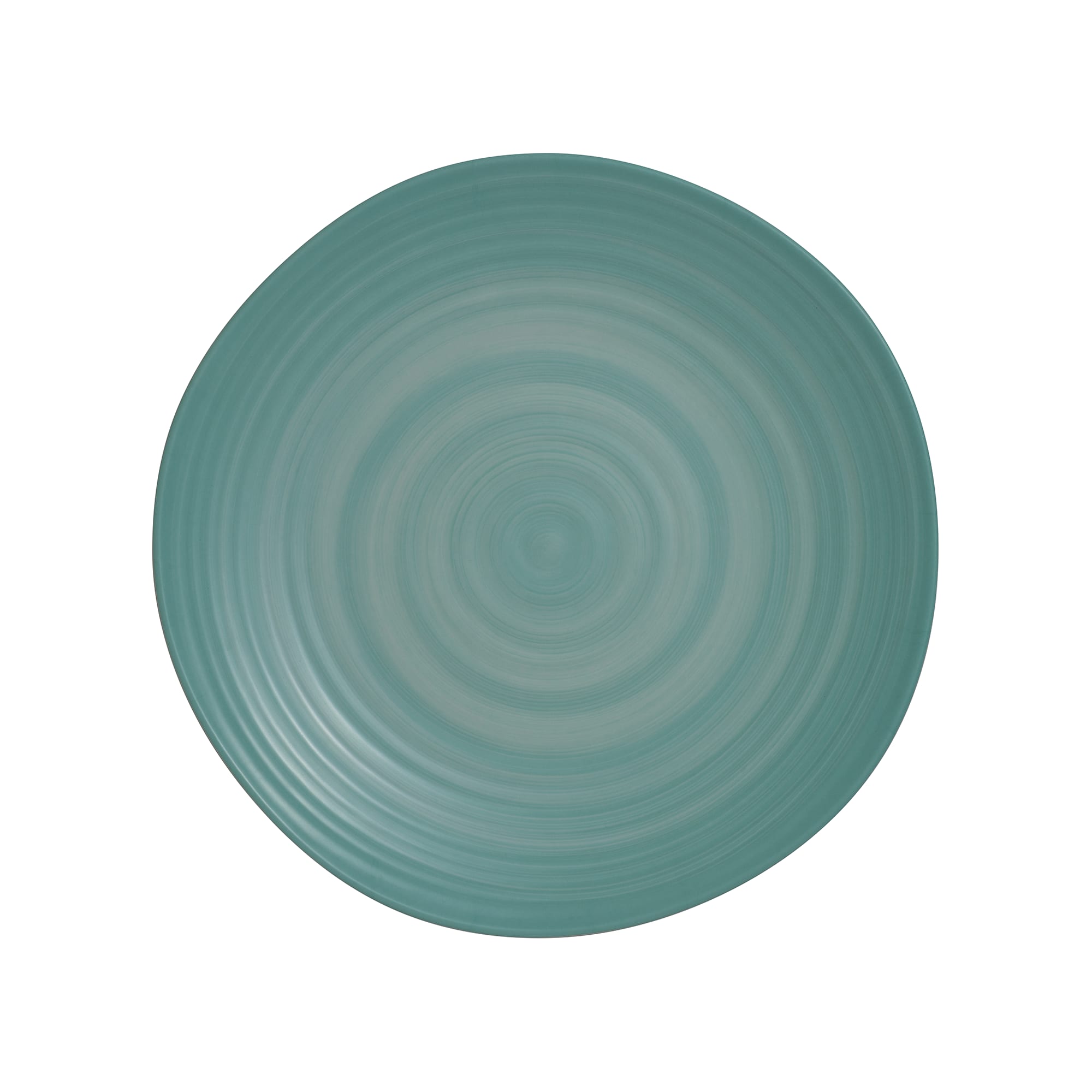 Steelite 7126TM075 Creations Revel 11" Round Turqoise Coupe Rim Plate