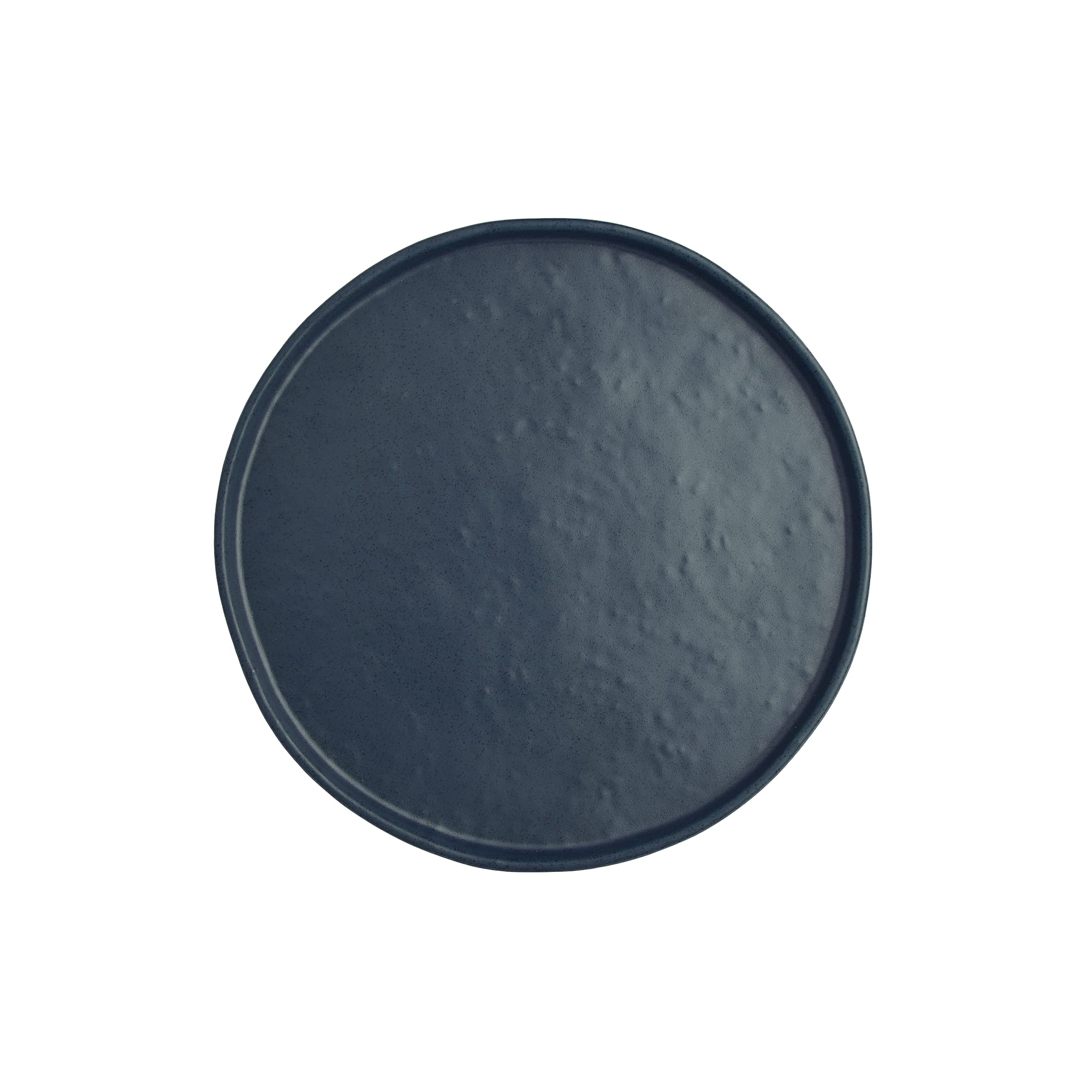Steelite 7179TM502 Creations Cali 8-1/4" Round Harbor Blue Raised Rim Plate