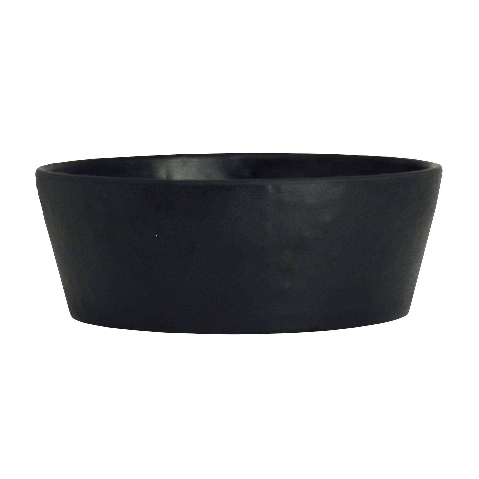 Steelite 7181TM516 Creations Cali 9-1/2 oz. Round Black Bowl