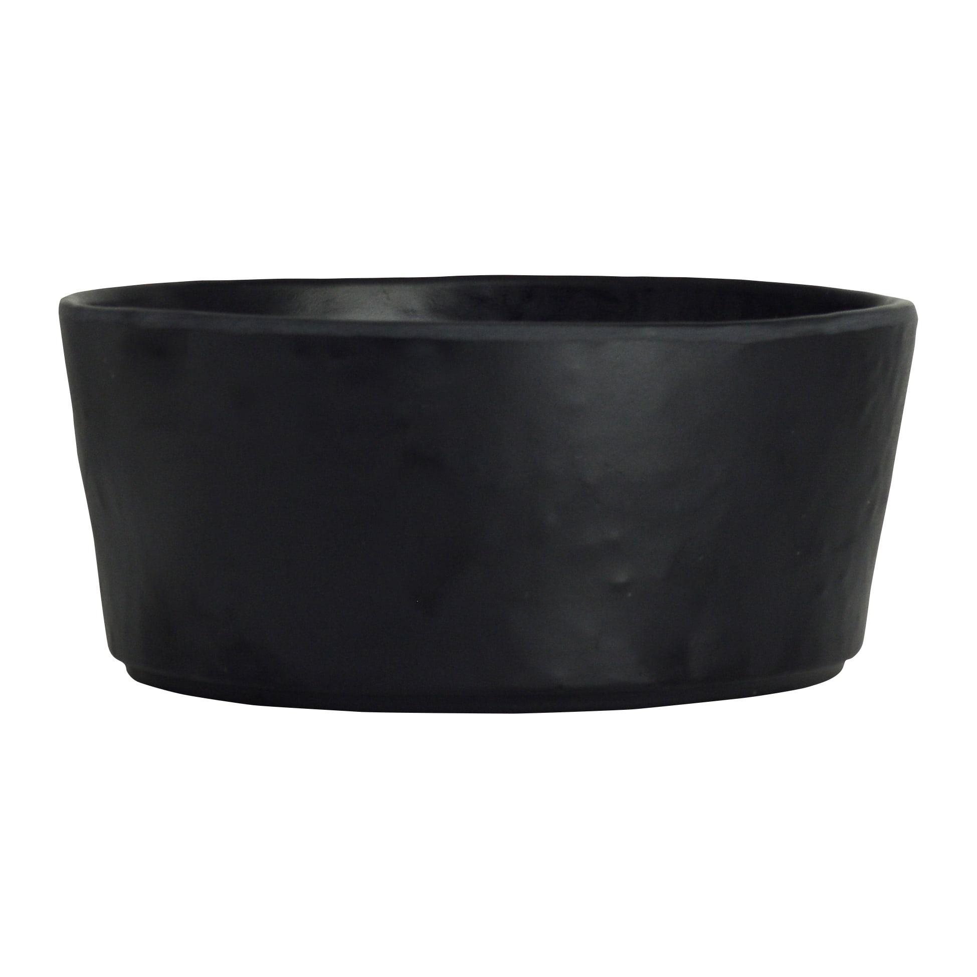 Steelite 7181TM518 Creations Cali 17-1/2 oz. Round Black Bowl