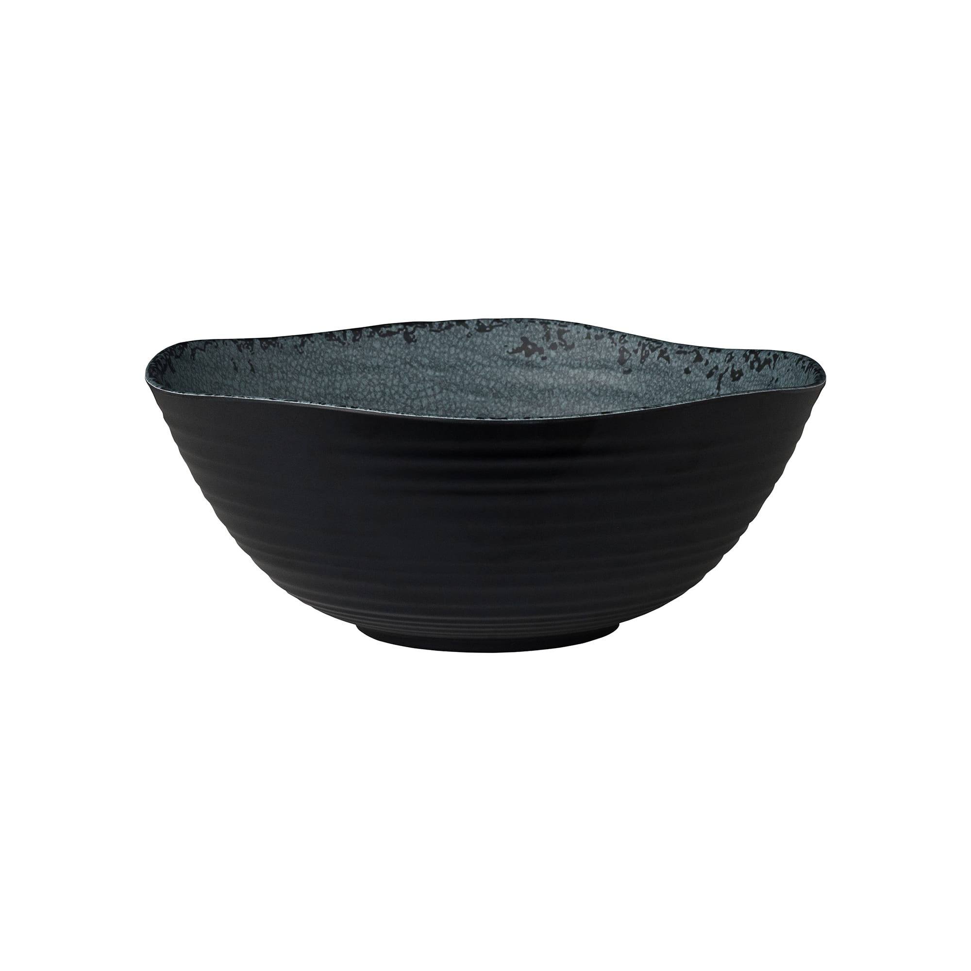 Steelite 7184TM040 Creations Pompeii 76 oz. Round Stone Gray Bowl