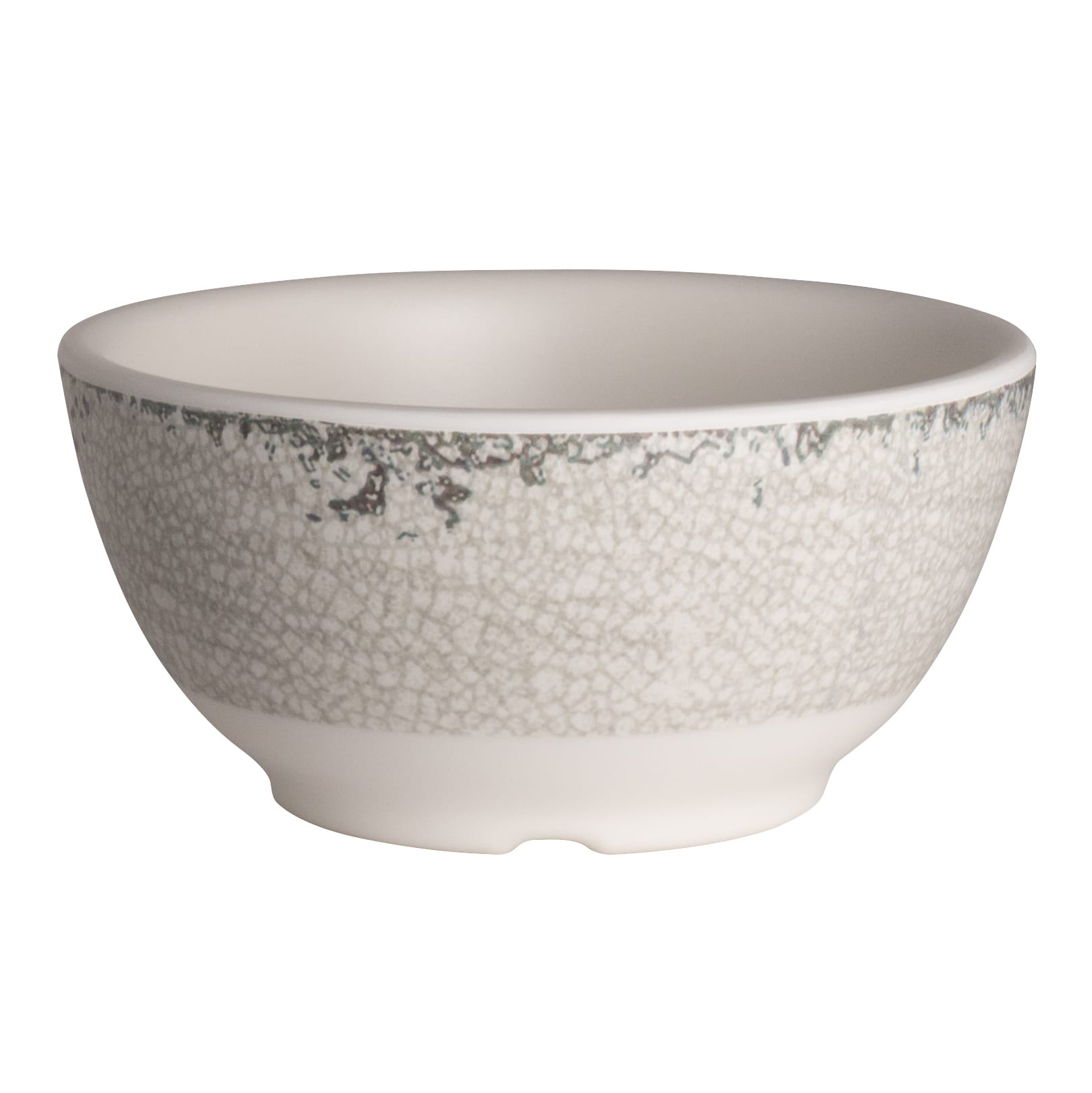 Steelite 7194TM084 Creations Pompeii 12 oz. Round Stone Gray Bowl