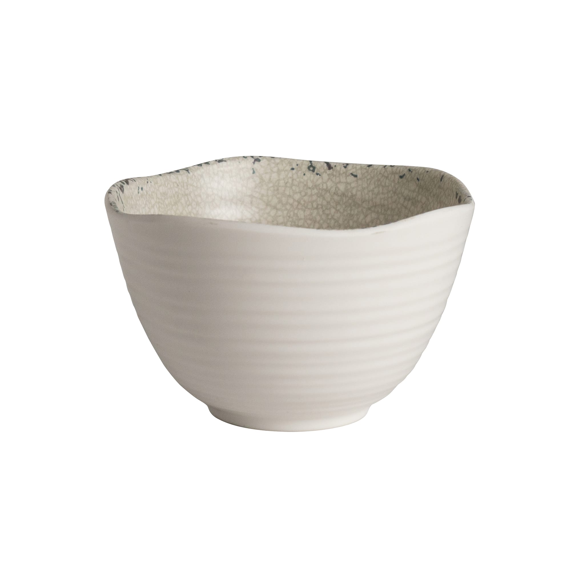 Steelite 7194TM085 Creations Pompeii 9 oz. Round Stone Gray Bowl