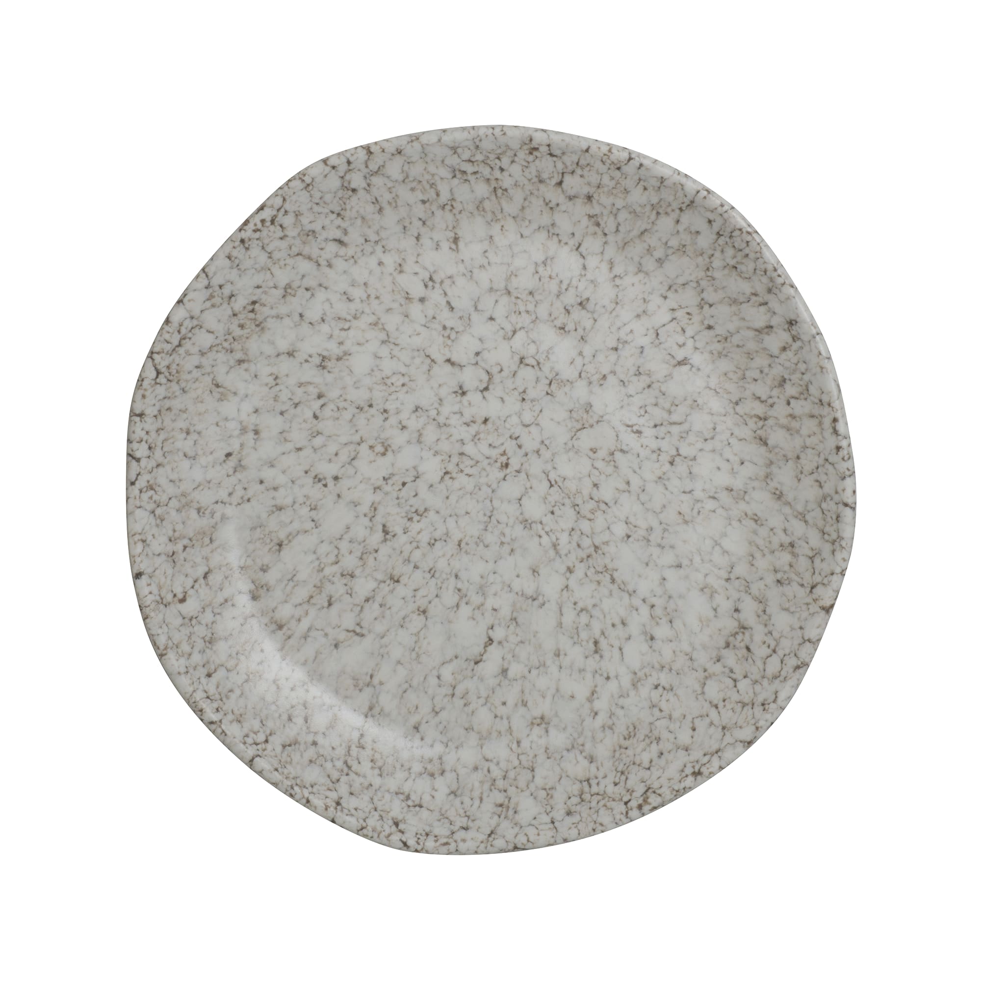 Steelite 7220TM711 Creations Rocca 8" Round Gray Coupe Rim Plate