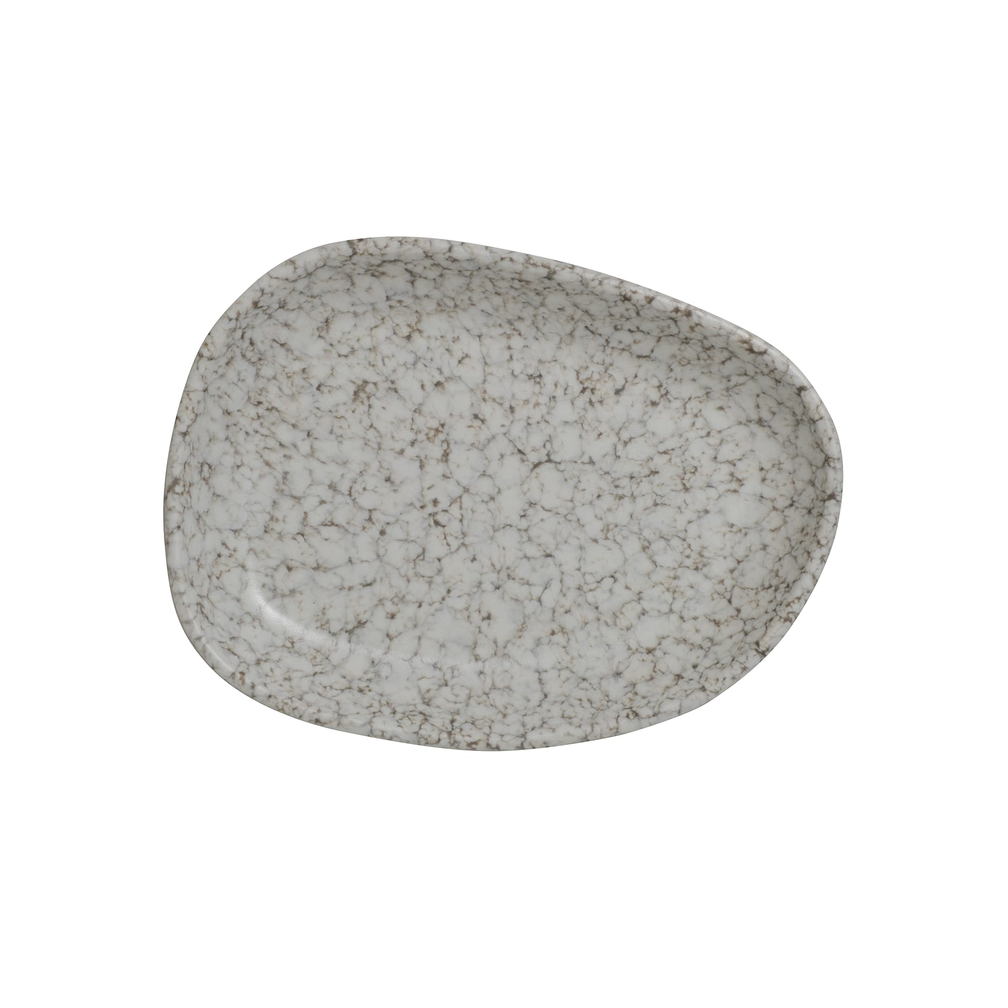 Steelite 7220TM712 Creations Rocca 6" Round Gray Coupe Rim Plate